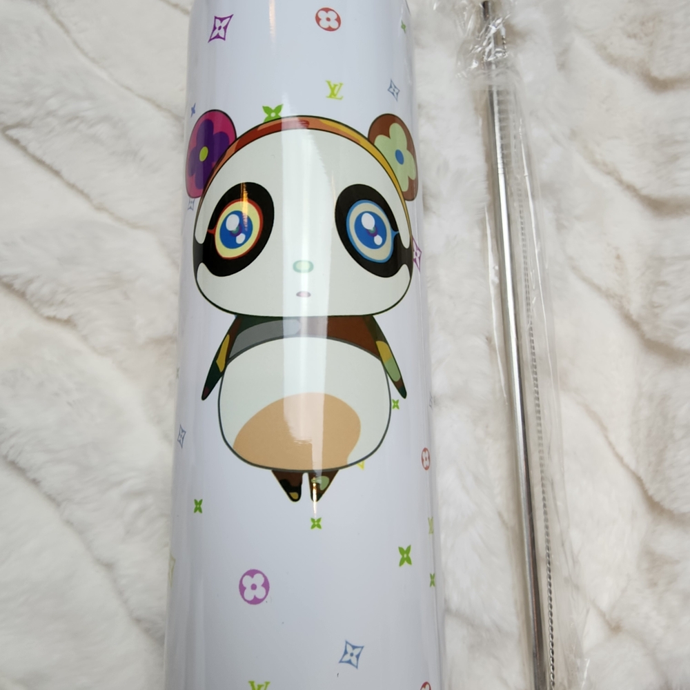 NWB White Stainless Steel Skinny Tumbler